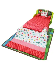 U-Grow Soft Cotton Crib Bedding Mattress Set of 9