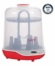 LuvLap Delight Electric Steam Sterilizer with LED Display - White