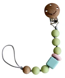 Little Rawr Silicone Pacifinder Beads with Clip Holder - Green