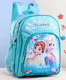 Disney Frozen School Bag Turquoise Blue - 16 Inches