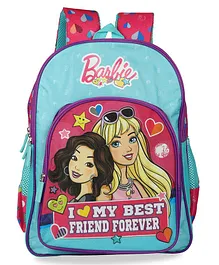 Barbie School Bag Blue - 16 Inches