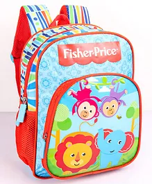Fisher Price School Bag Blue - 12 Inches