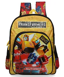 Transformers School Bag Yellow - 16 Inches