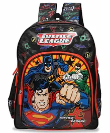 DC Comics Justice League School Bag Black - 16 Inches