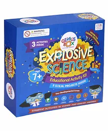 Genius Box Explosive Science 3 Activity Kit - Multicolor