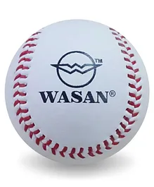 Wasan PVC Cork Center Baseball 9 Inch - White 