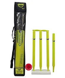 Wasan Cricket Set Size 3 in bag -Yellow