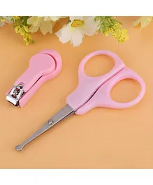 Syga Scissors & Nail Clipper Set - Pink