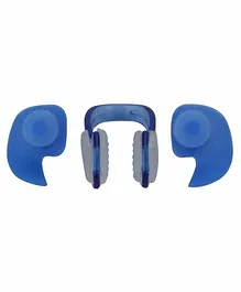  PASSION PETALS Silicone Ear And Nose Plugs With Storage Box - Blue