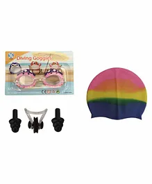 Passion Petals Swimming Kit -  Multicolor