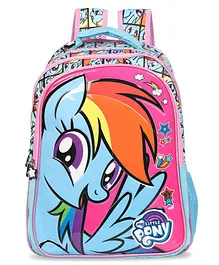 My Little Pony School Bag with Hood Blue - 16 Inches 
