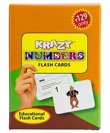 Krazy Numbers Mini Flash Cards - 24 Cards