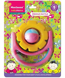 Morisons Baby Dreams Premium Rattle Flower (Color May Vary)
