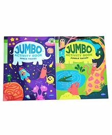 Navneet Jumbo Activity Book 1 & 2 - English