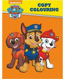Paw Patrol Copy Colouring Book - English