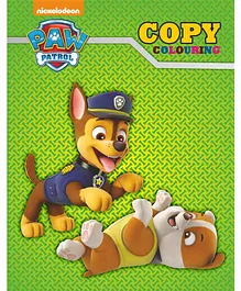Paw Patrol Copy Colouring Book - English