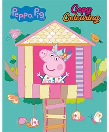 Peppa Pig Copy Colouring Book - English