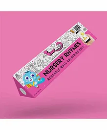 Inkmeo Colouring Roll With Nursery Rhymes Character - Enlgish