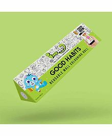 Inkmeo Coloring Rolls Good Habits Theme - White