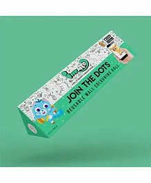 Inkmeo Coloring Rolls Join The Dots - White