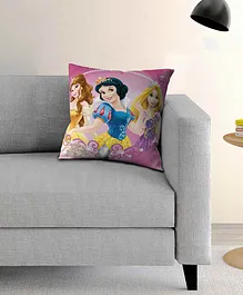 Athom Trendz Disney Princess Cushion with Cover - Multicolour