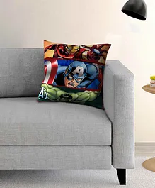 Athom Trendz Marvel Avengers Cushion with Cover - Multicolor