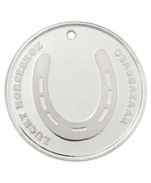 Osasbazaar Silver Coin Horse Shoe Print - Silver