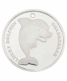 Osasbazaar Silver Coin Dolphin Print - Silver