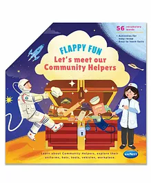 Navneet Flappy Fun Lets Meet Our Community Helpers Picture Book - English