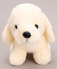 Dimpy Stuff Puppy Soft Toy Black Cream - Height 22 cm