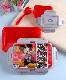 Disney Mickey Mouse And Friend Lock & Seal Lunch Box (Color & Print May Vary)