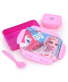 Disney Frozen Lock & Seal Lunch Box Blue & Pink - 800 ml