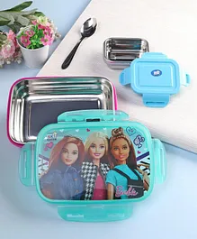 Barbie Insulated Lunch Box Blue (Color & Print May Vary)