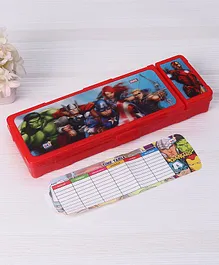 Marvel Avengers Pencil Box with Stationery (Colour May Vary)