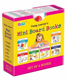 Young Learner's Publication Mini Board Books Set of 6 - English
