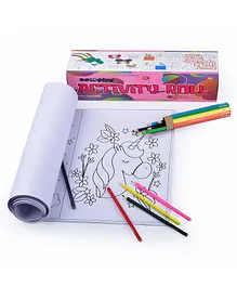 Scoobies Activity Roll with Color Pencils - English
