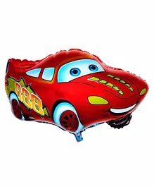 Funcart 24 Inches Red McQueen Car Foil Balloon - Red