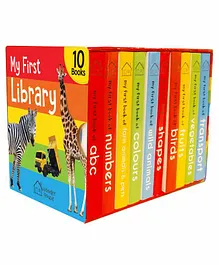 Wonder House Books My First Library Pack of 10 - English 