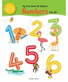 Wonder House Books Number Writing Practise - English