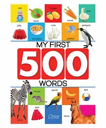 Wonder House Books My First 500 Words - English