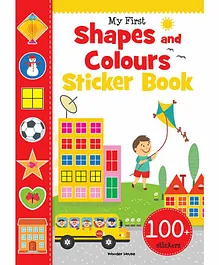 Wonder House Books My First Shapes and Colours Stickers - English