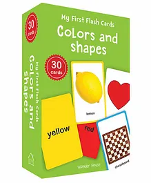 Wonder House Books Colors & Shapes Flash Cards -  30 Cards 