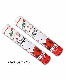 Shopperskart Paper Rose Petals Party Popper Red - Pack of 2