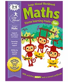 Igloo Books Leap Ahead Pre-school Maths Workbook - English