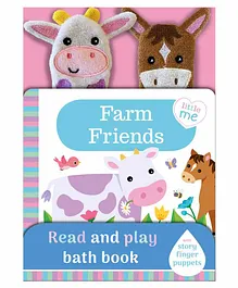 Igloo Books Farm Friends Read & Play Bath Book English - Multicolor