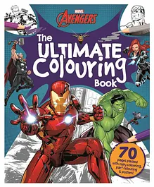 Marvel Avengers The Ultimate Colouring Activity Book- English
