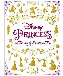  Disney Princess  A Treasury of Enchanting Tales -  English