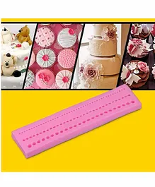 Syga Silicone Cake Fondant Pearl String Decor Mould - Pink