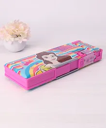 Disney Princess Magnetic Pencil Box - Pink