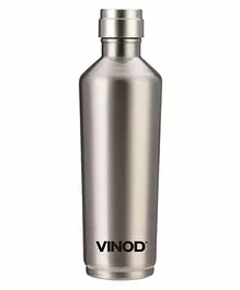 Vinod Cookware Pluto Stainless Steel Water Bottle Silver - 500 ml